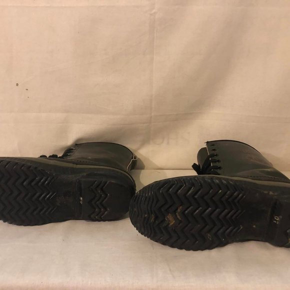 Size 10 Men's Green Sorel Premium Waterproof Warm Lining Boots - Picture 8 of 9